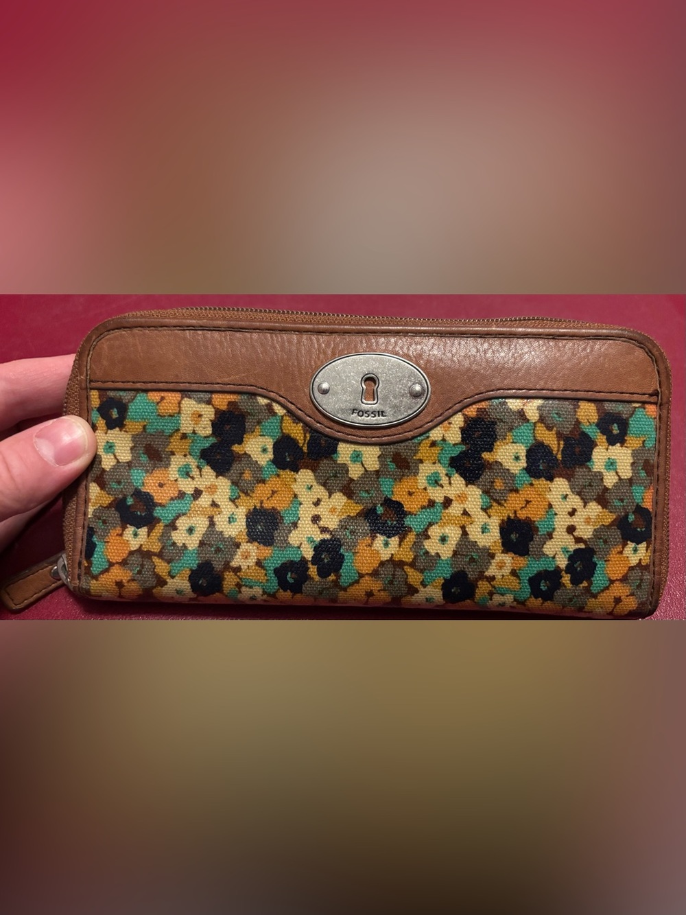 Fossil Wallet w/ bonus matching wallet
